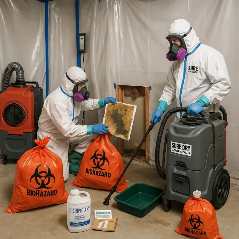 Contaminated Water Handling Protocols process in Eldorado, WI