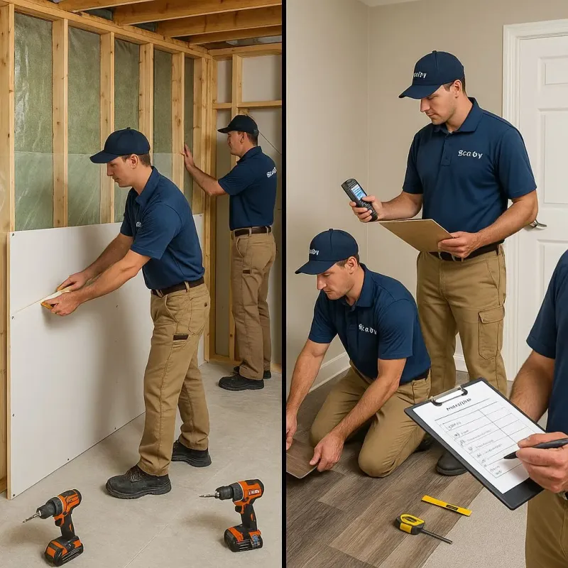 Repairs and Reconstruction process in Eldorado, WI